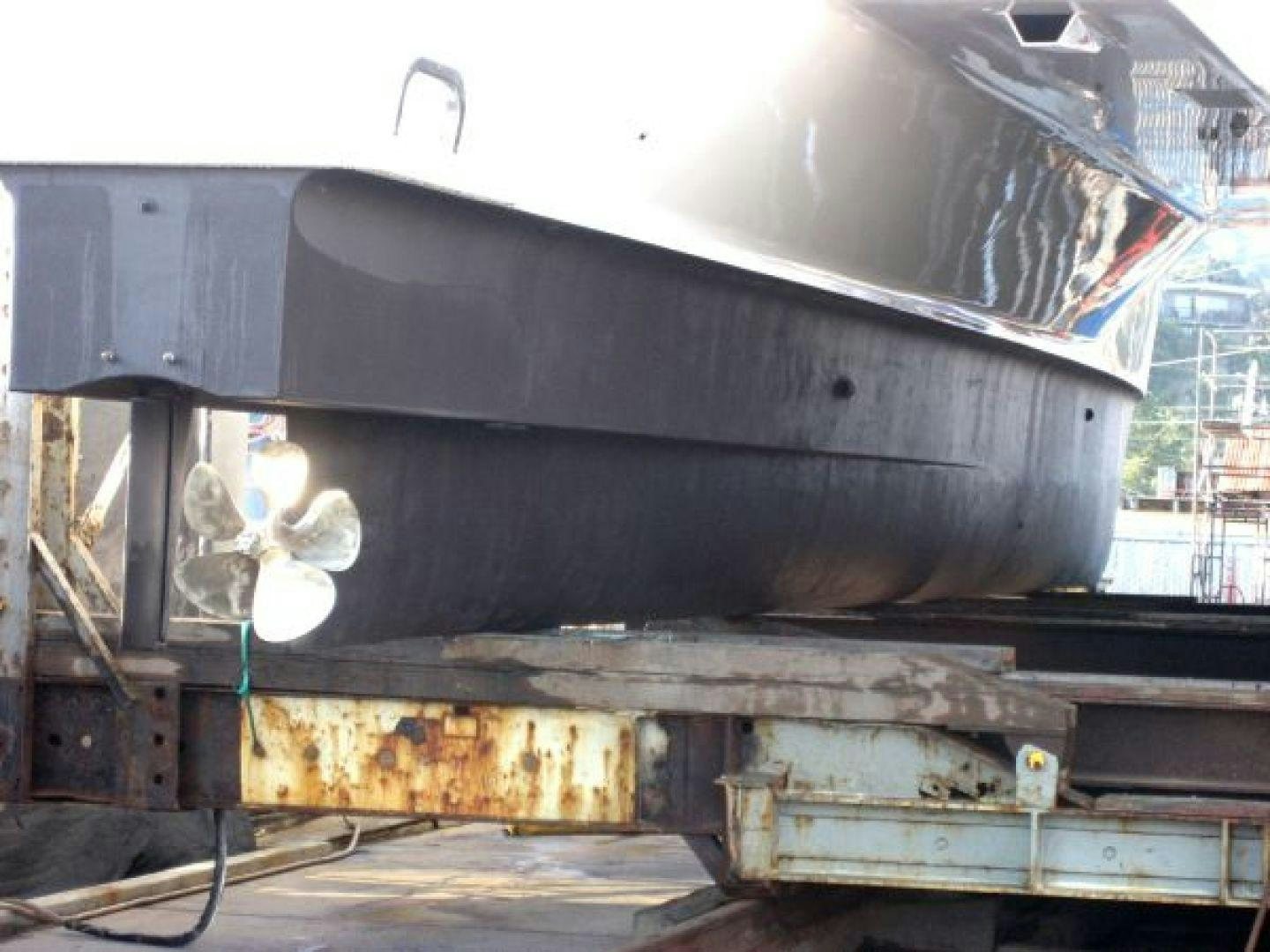a large metal object with wires aboard O'NEILL Yacht for Sale