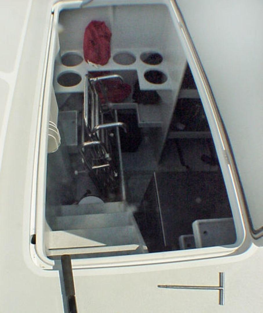 a close-up of a cell phone aboard O'NEILL Yacht for Sale