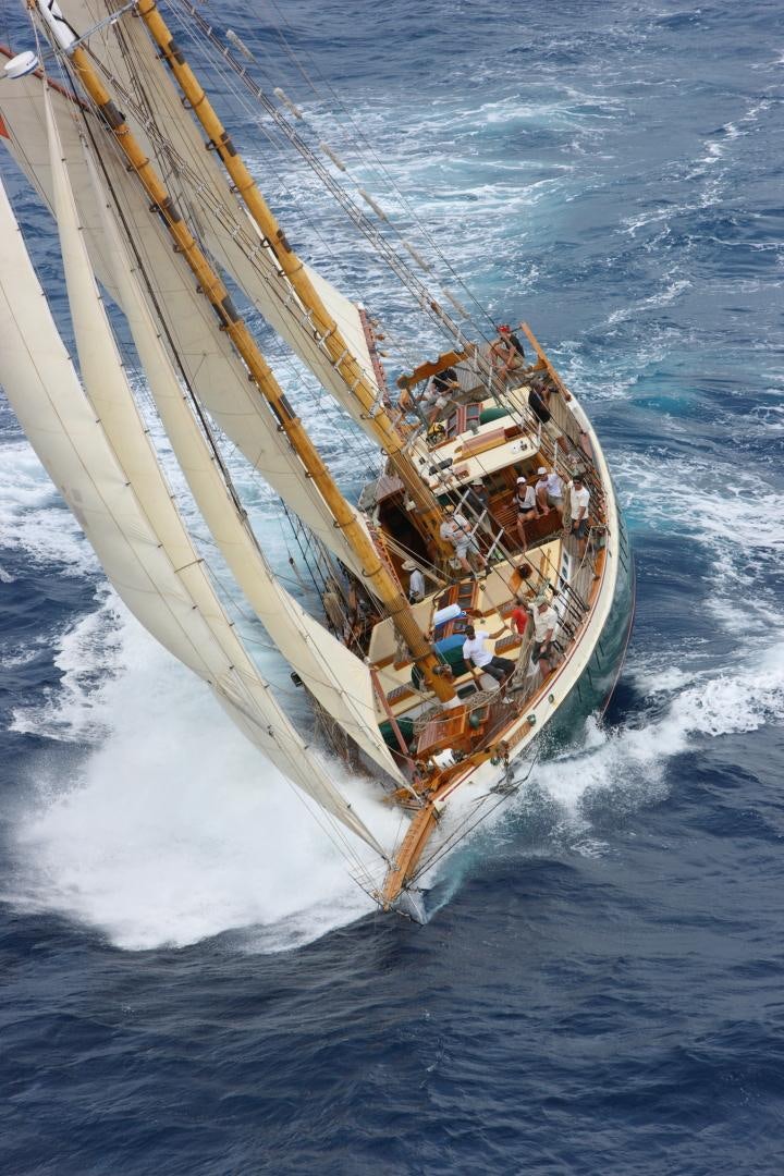 a boat on the water aboard TREE OF LIFE Yacht for Sale