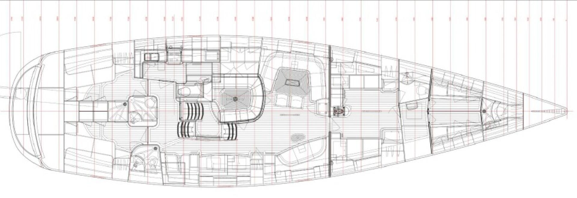 a large group of chairs aboard PULSAR II Yacht for Sale