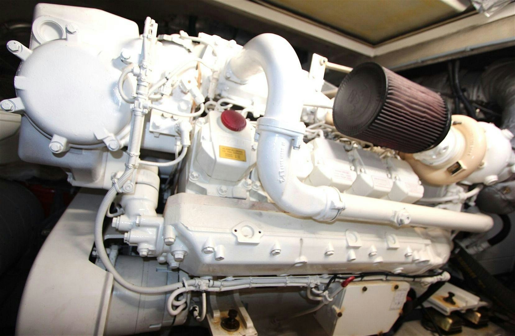 a car with a hood aboard No Name Yacht for Sale