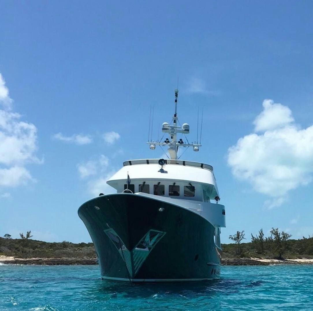 a boat in the water aboard HERCULES Yacht for Sale