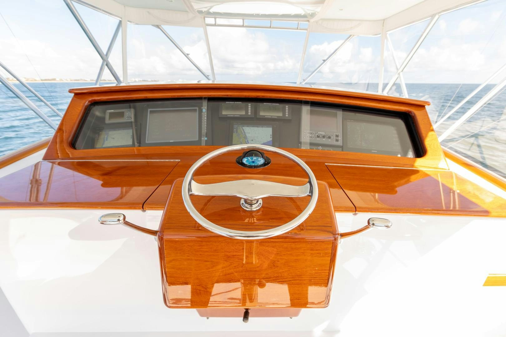 the inside of a boat aboard WATASHEE Yacht for Sale