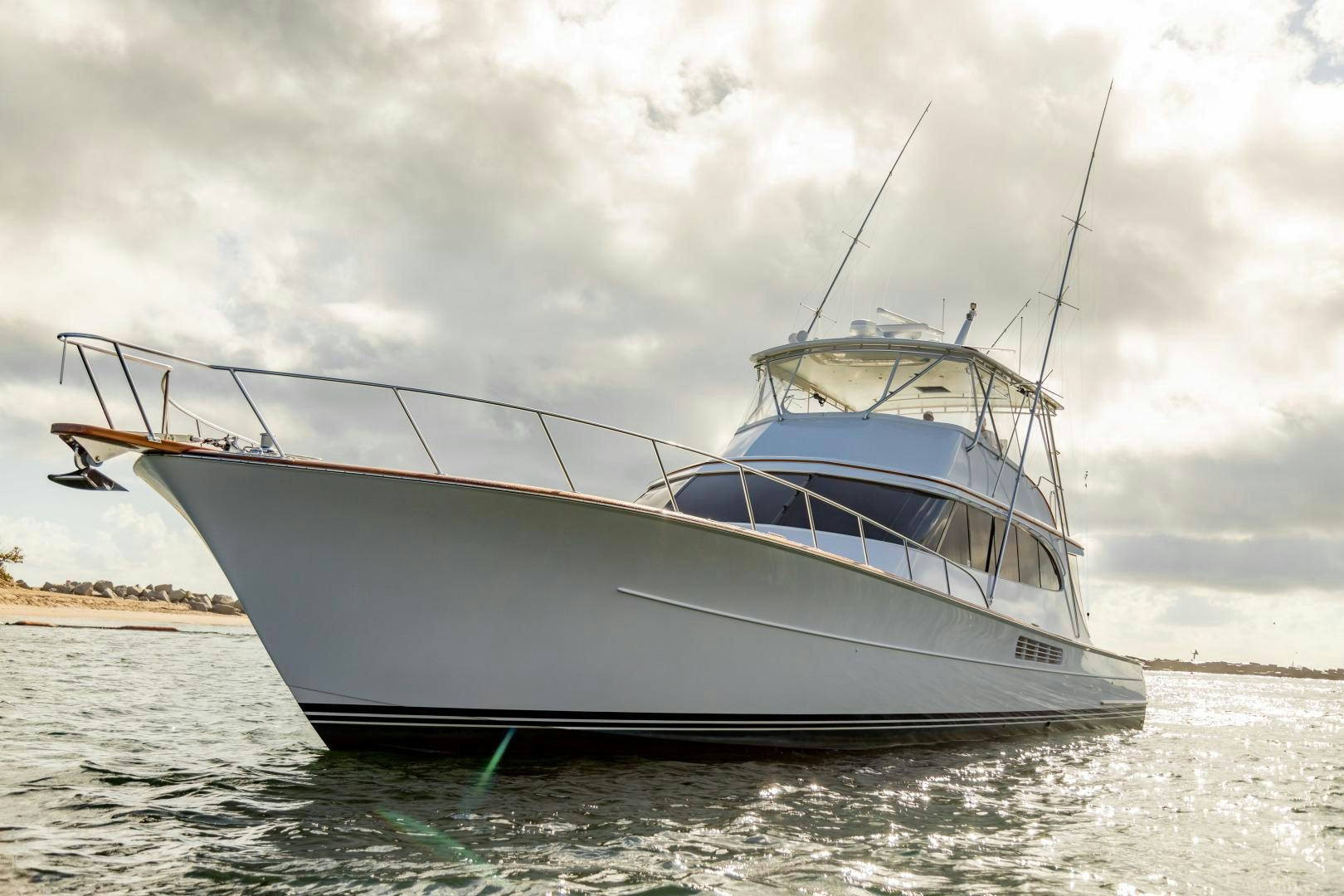 a boat on the water aboard WATASHEE Yacht for Sale