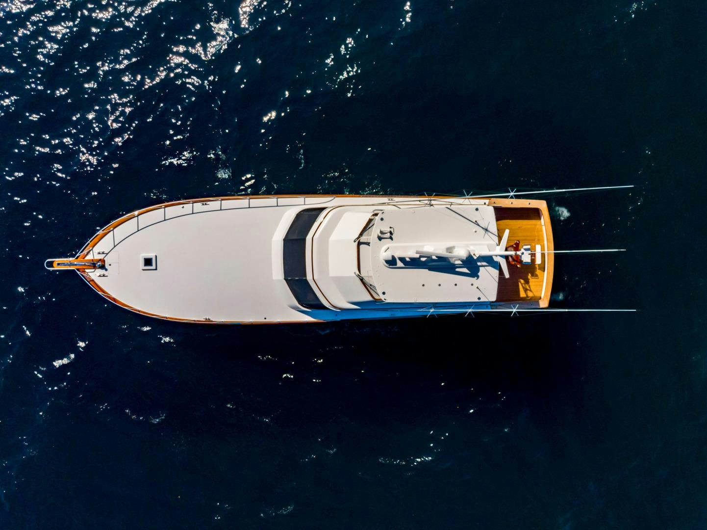 a space ship in outer space aboard WATASHEE Yacht for Sale