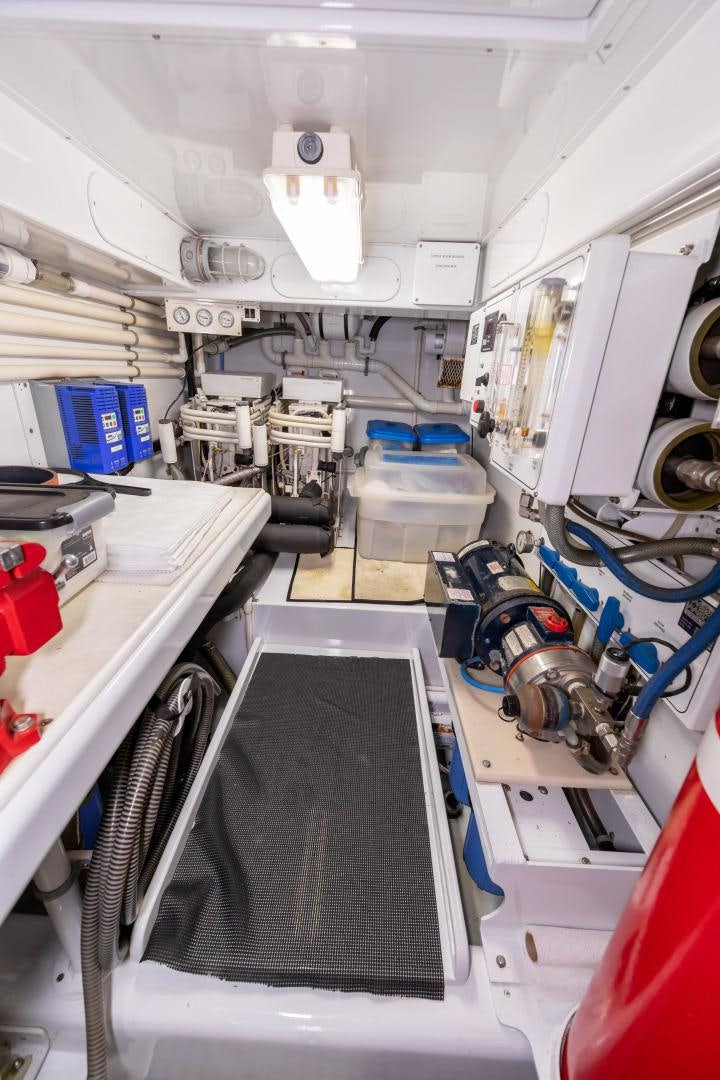 a close-up of a machine aboard WATASHEE Yacht for Sale