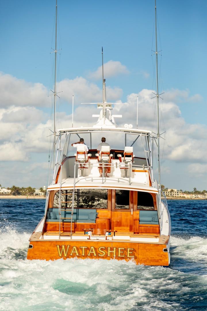 a boat on the water aboard WATASHEE Yacht for Sale