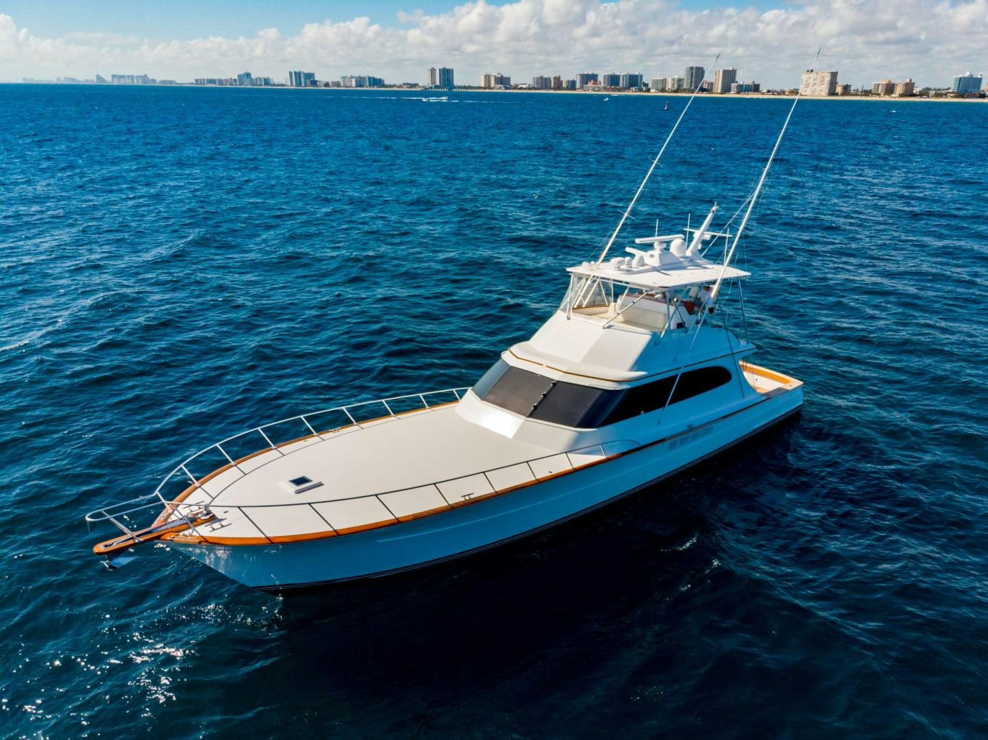 a boat in the water aboard WATASHEE Yacht for Sale