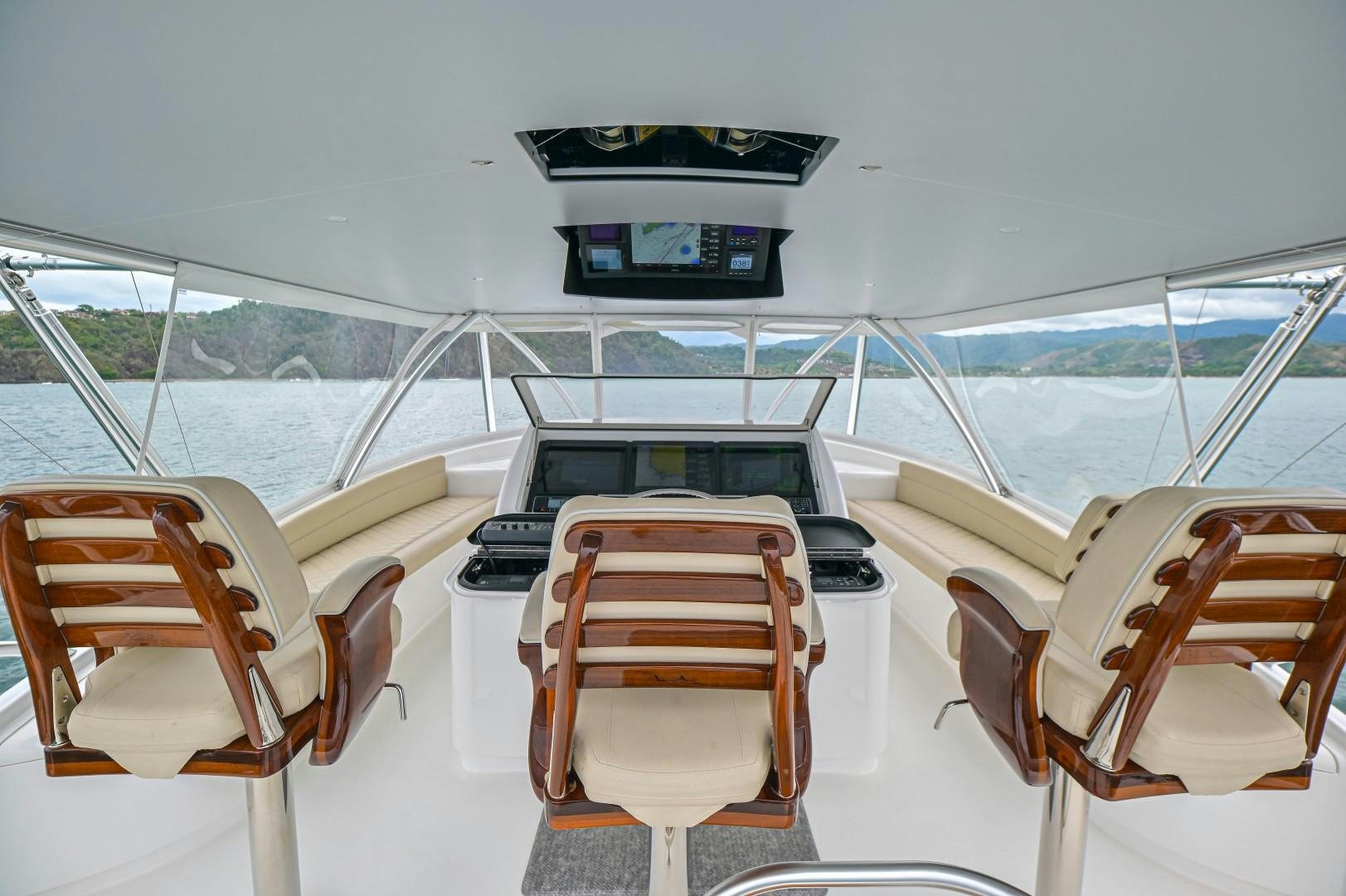 inside of a boat aboard GOOSE Yacht for Sale