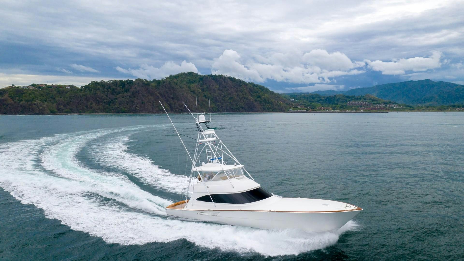 a boat on the water aboard GOOSE Yacht for Sale