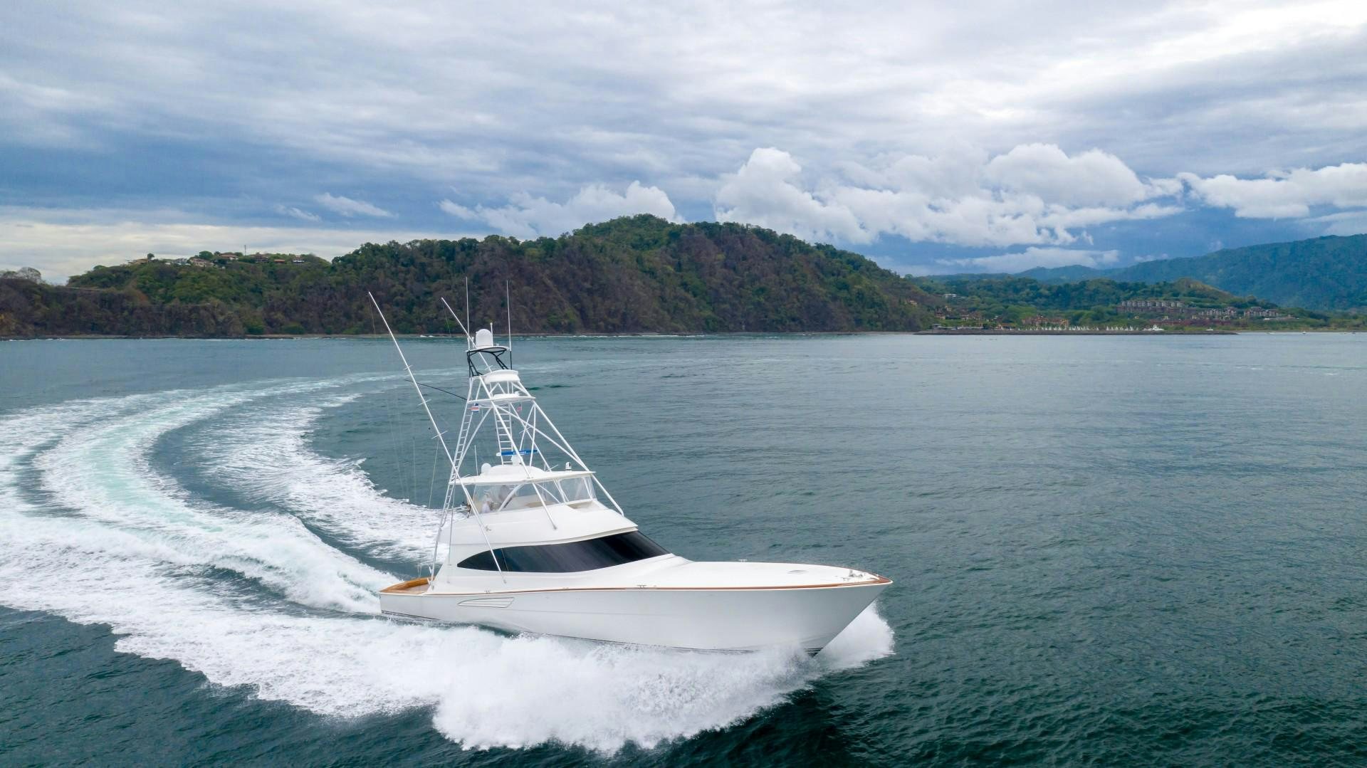a boat on the water aboard GOOSE Yacht for Sale