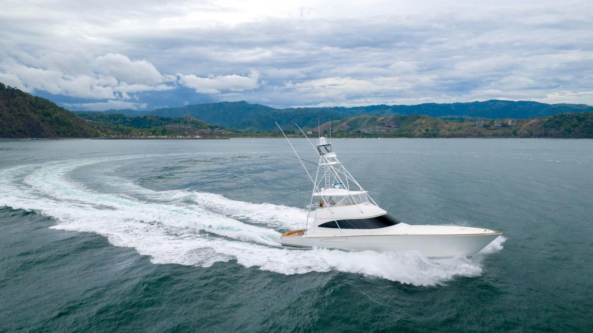 a boat on the water aboard GOOSE Yacht for Sale
