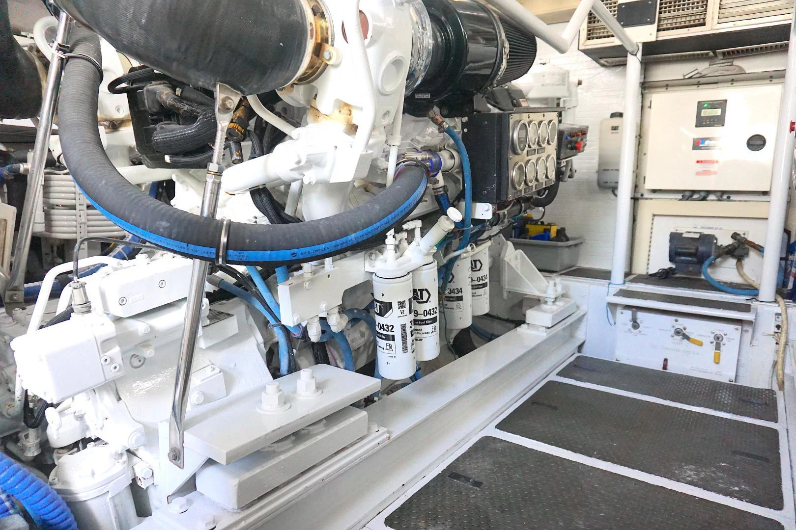 a close-up of a machine aboard CROWN ROYAL Yacht for Sale