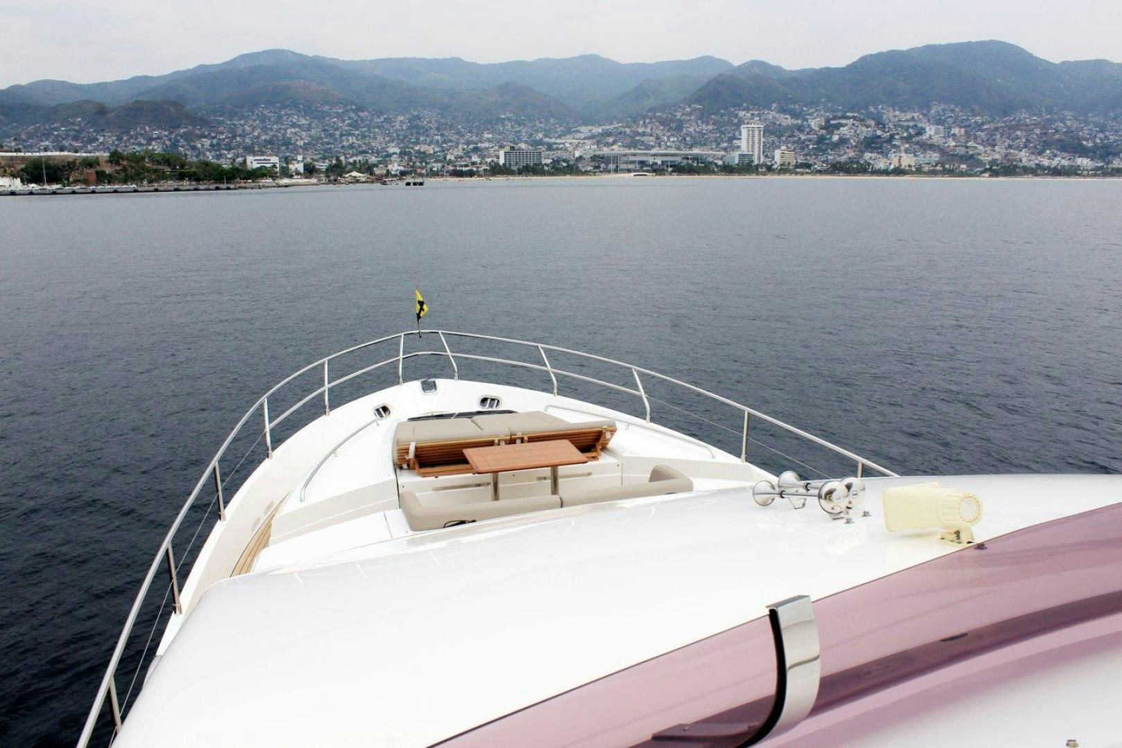 a boat on the water aboard PICHOS III Yacht for Sale