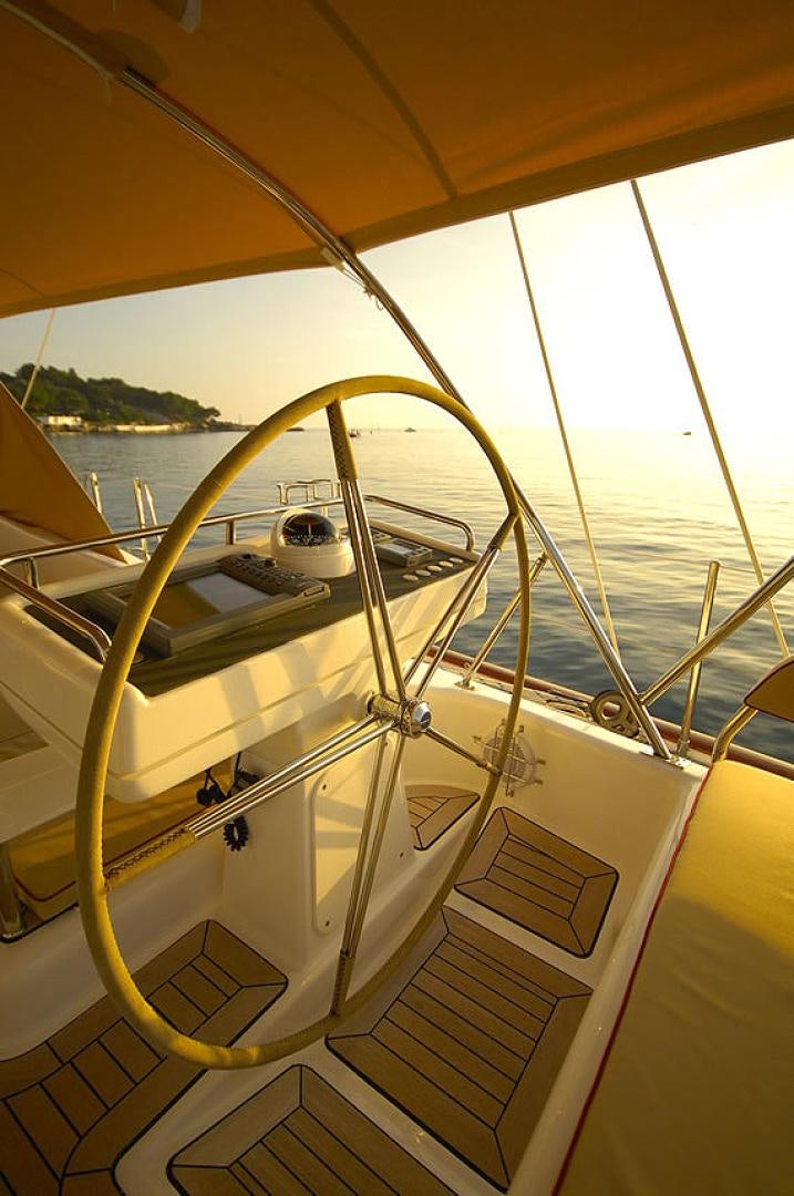 a boat on the water aboard HOLO KAI Yacht for Sale