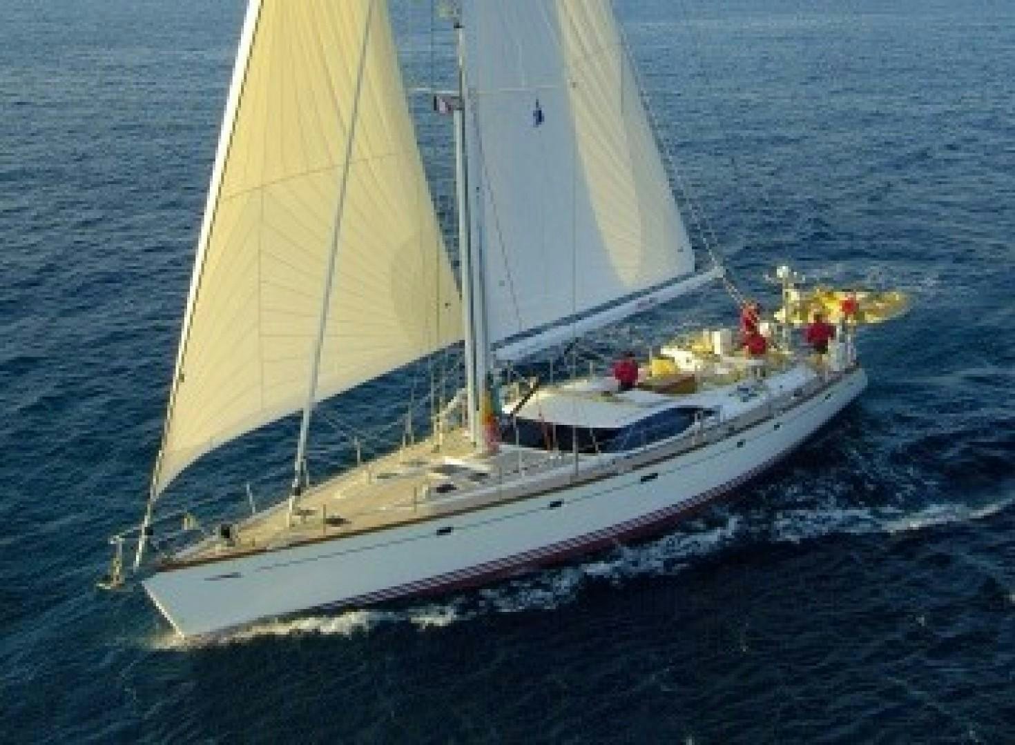 a sailboat on the water aboard HOLO KAI Yacht for Sale