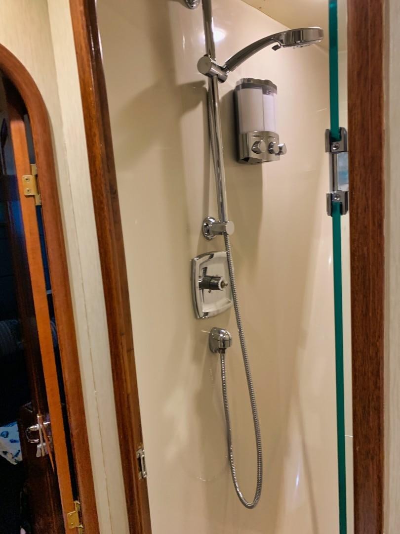 a door with a handle aboard SIMPLICITY Yacht for Sale