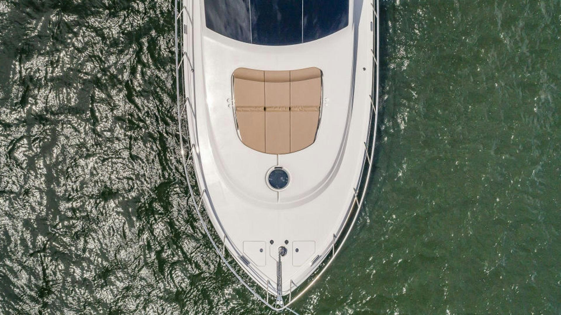 a white object on a green surface aboard No Name Yacht for Sale