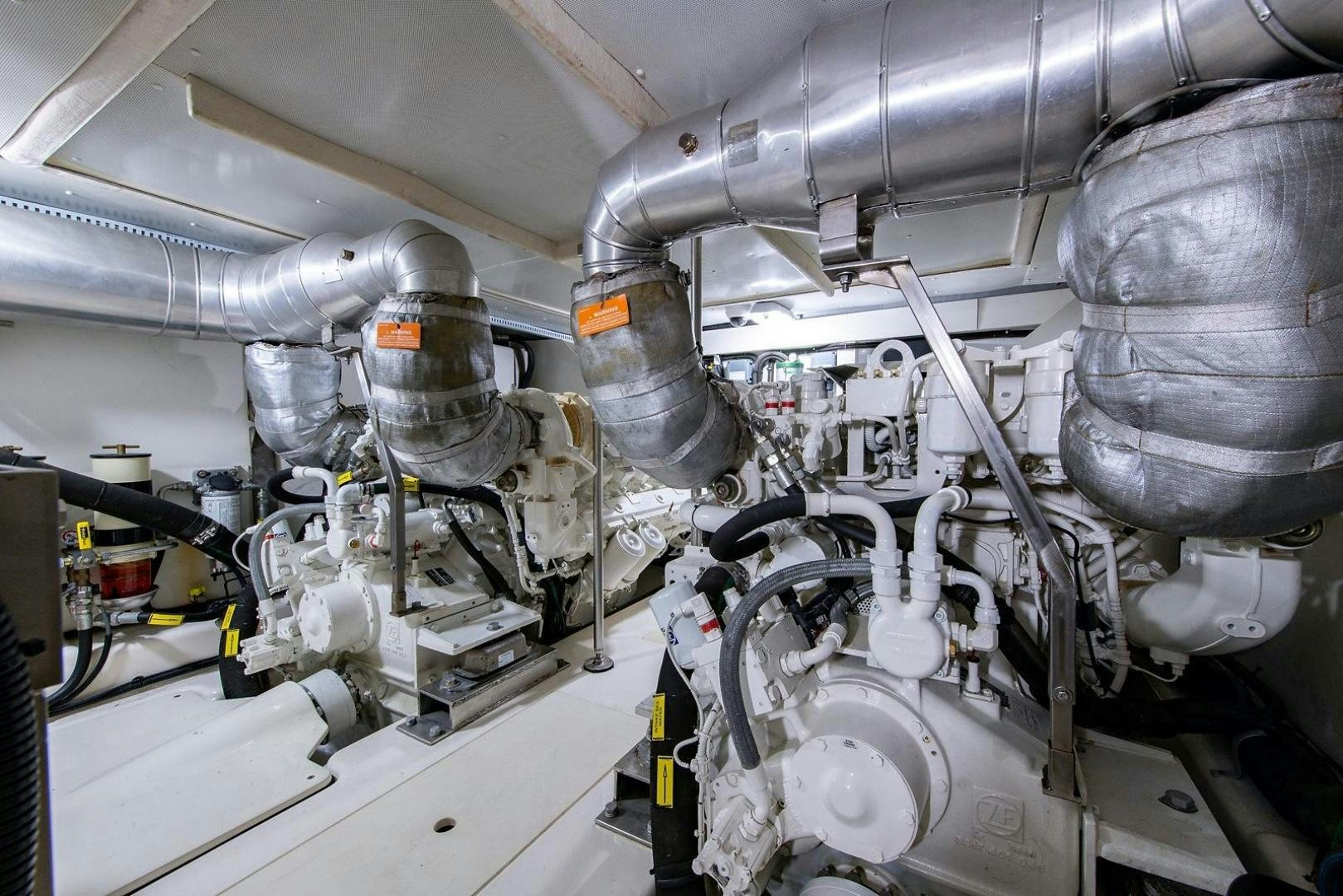 a close-up of a machine aboard SOMEWHERE I BELONG Yacht for Sale