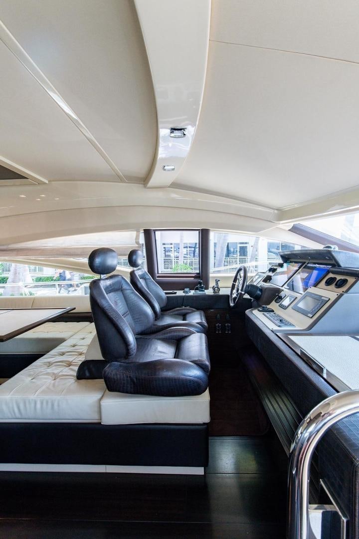 inside of a vehicle aboard SOMEWHERE I BELONG Yacht for Sale