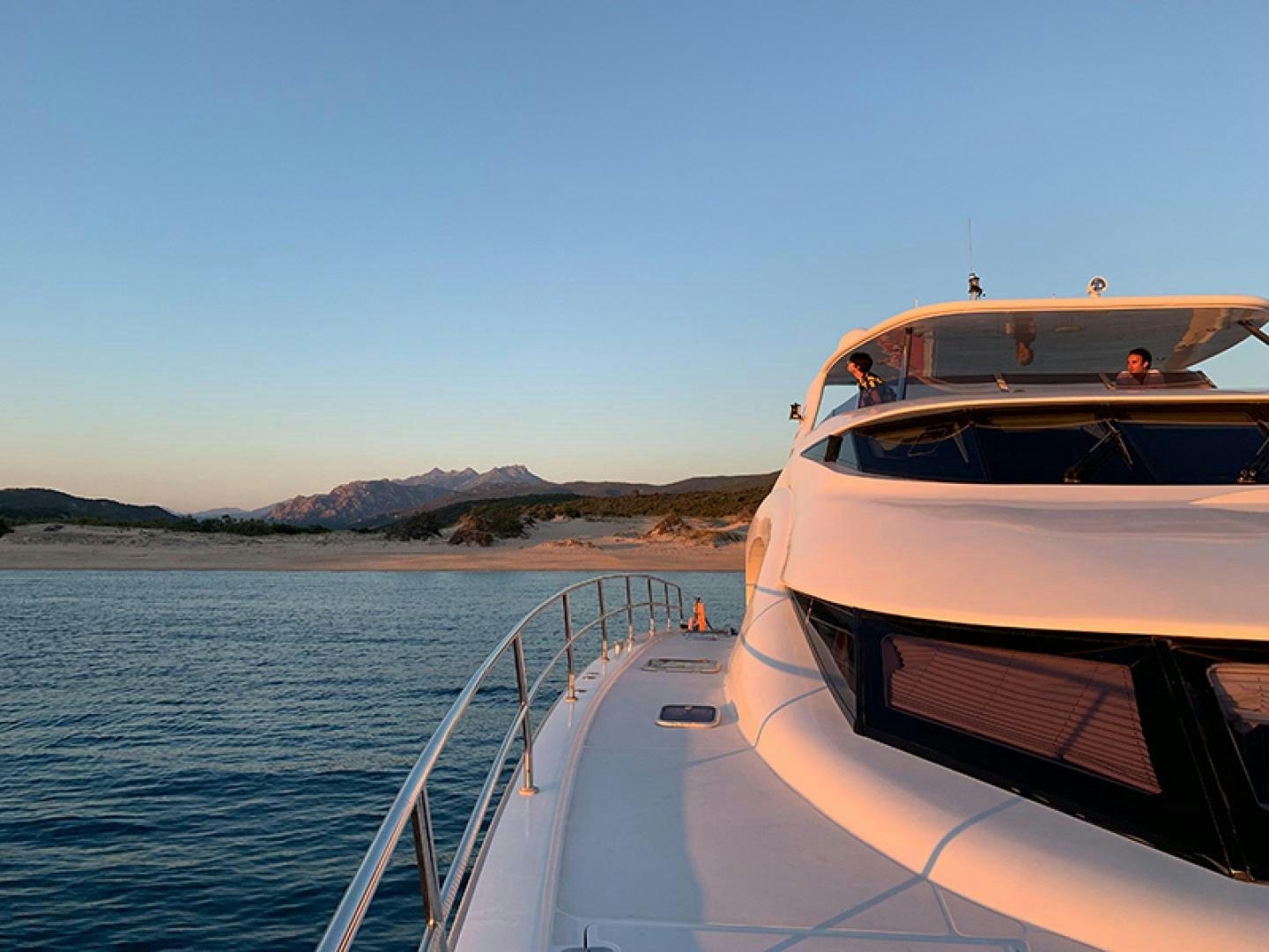 a boat on the water aboard SKYLARK Yacht for Sale