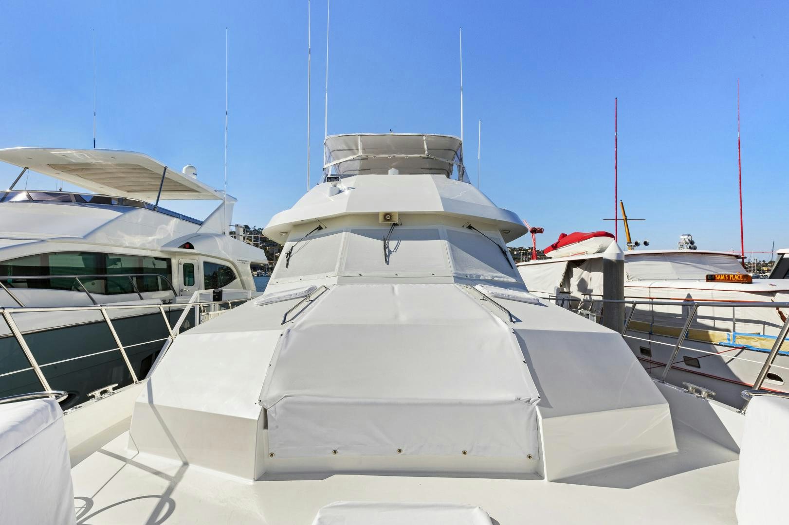 a group of boats are parked aboard DAYDREAMER IV Yacht for Sale