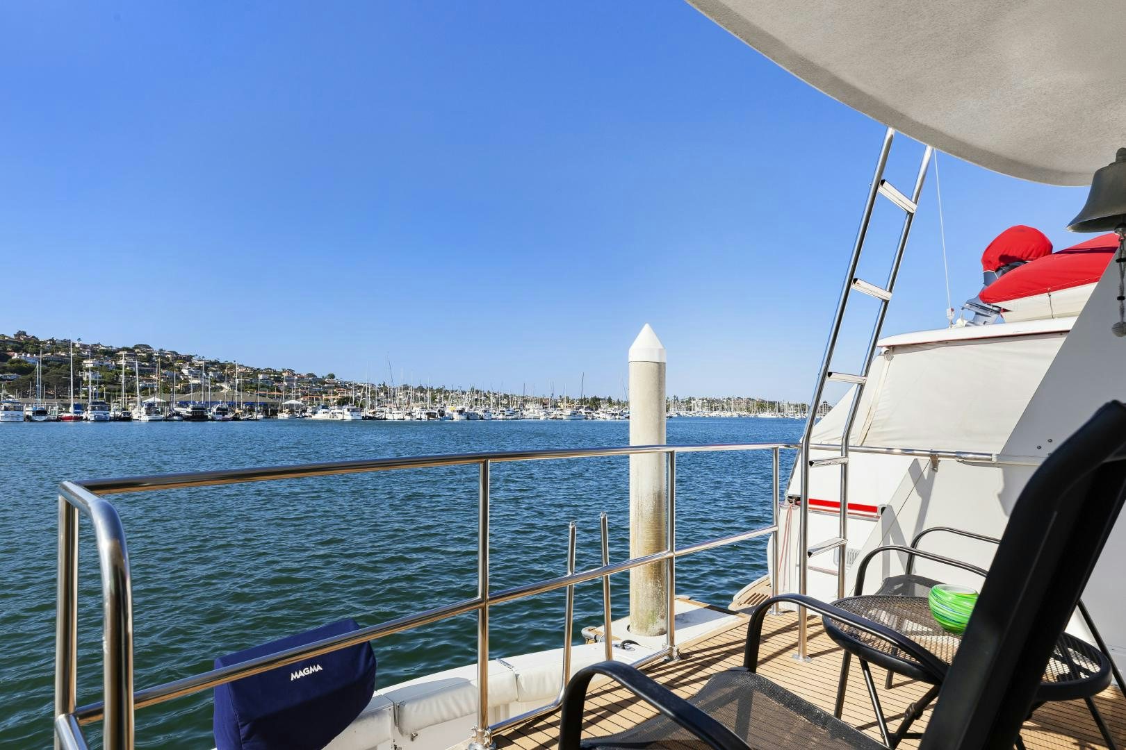 a boat on the water aboard DAYDREAMER IV Yacht for Sale