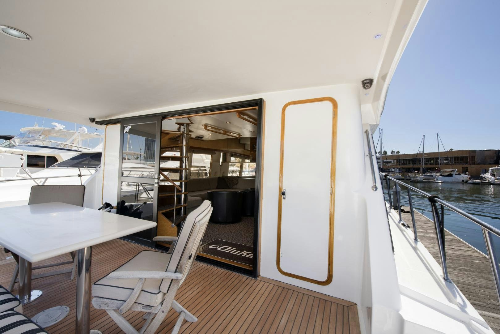 a boat on the water aboard LEGACY Yacht for Sale