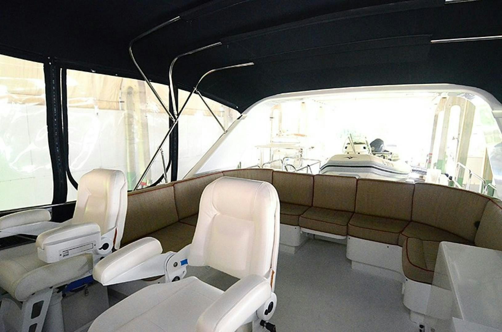 inside of a car aboard 4 PRINCESSES Yacht for Sale