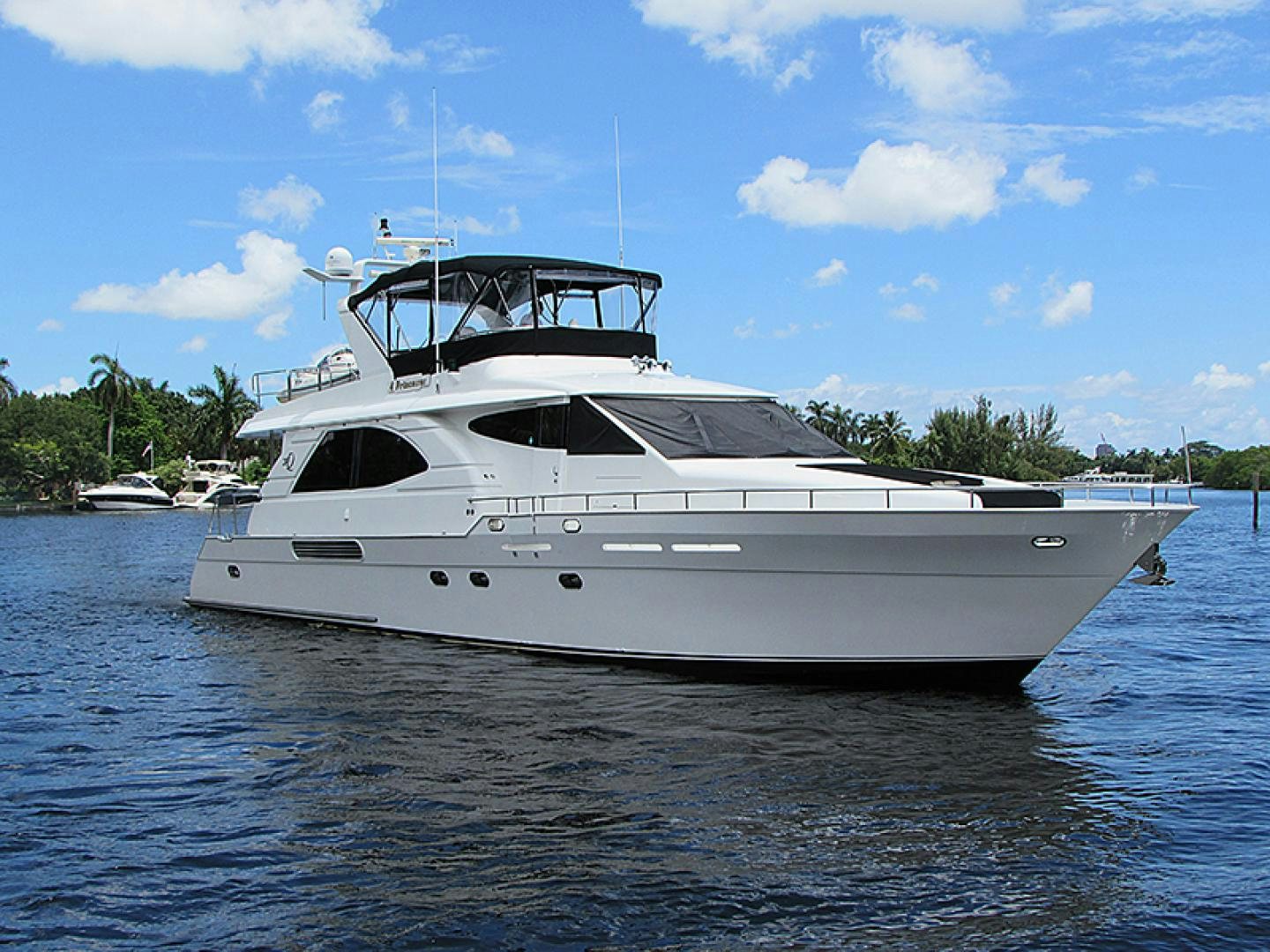 a white yacht on the water aboard 4 PRINCESSES Yacht for Sale