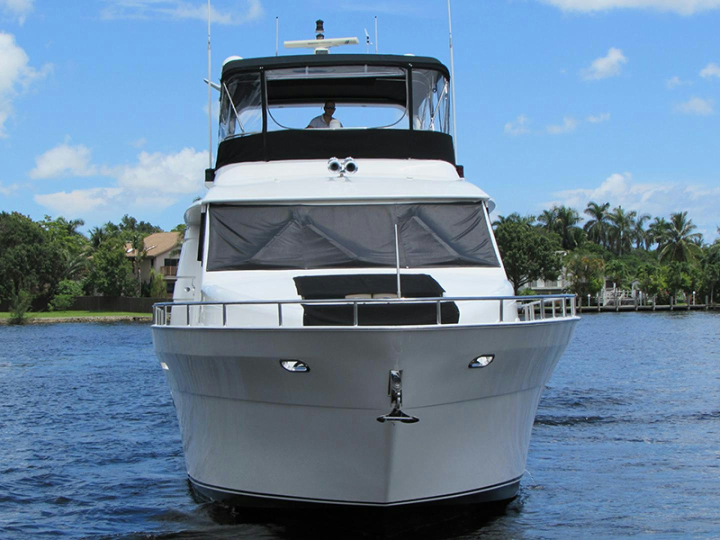 a white boat on the water aboard 4 PRINCESSES Yacht for Sale