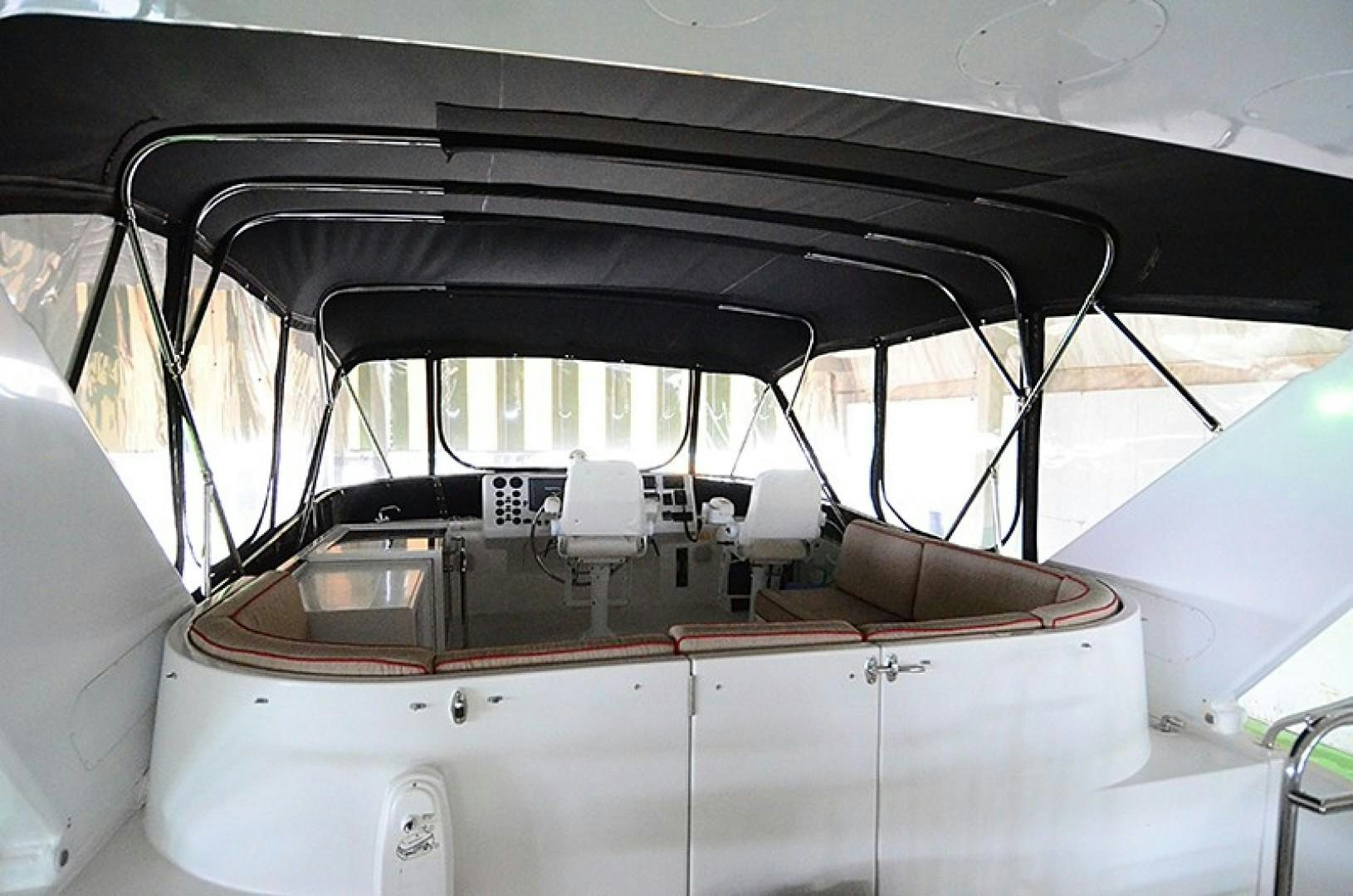 the inside of a car aboard 4 PRINCESSES Yacht for Sale