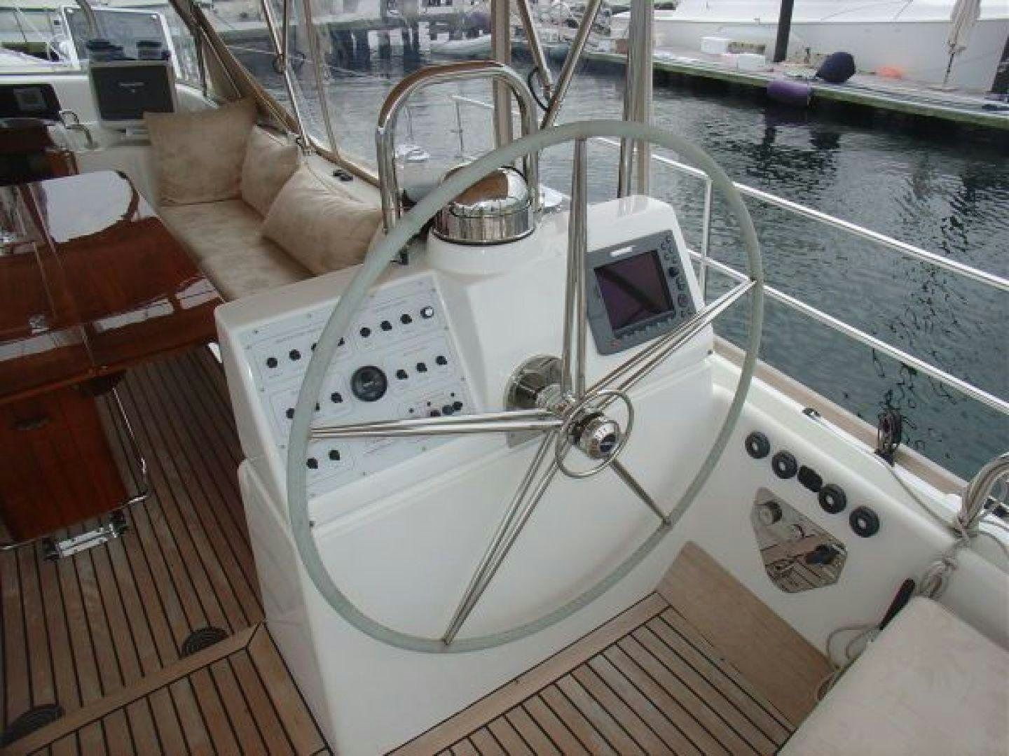 a boat with a sink and a faucet aboard amante Yacht for Sale