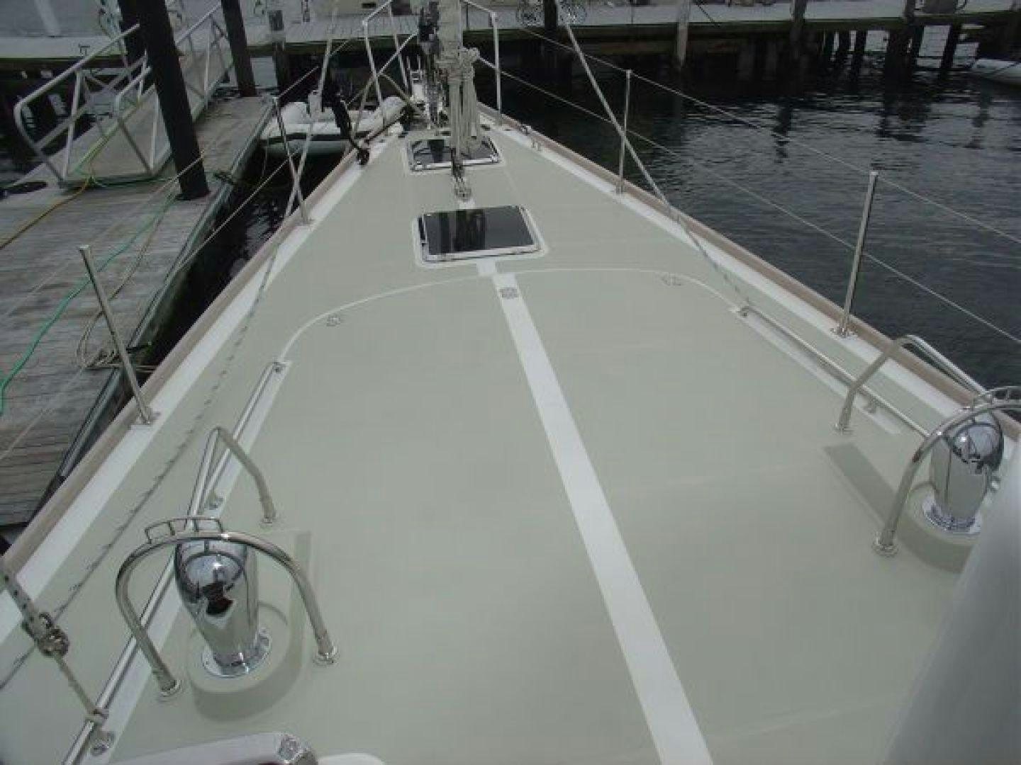 a large ship in a body of water aboard amante Yacht for Sale