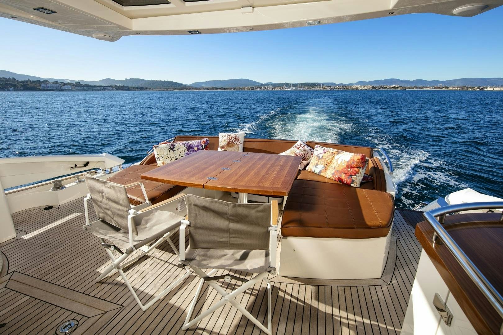 a boat on the water aboard OCEAN TIGER Yacht for Sale