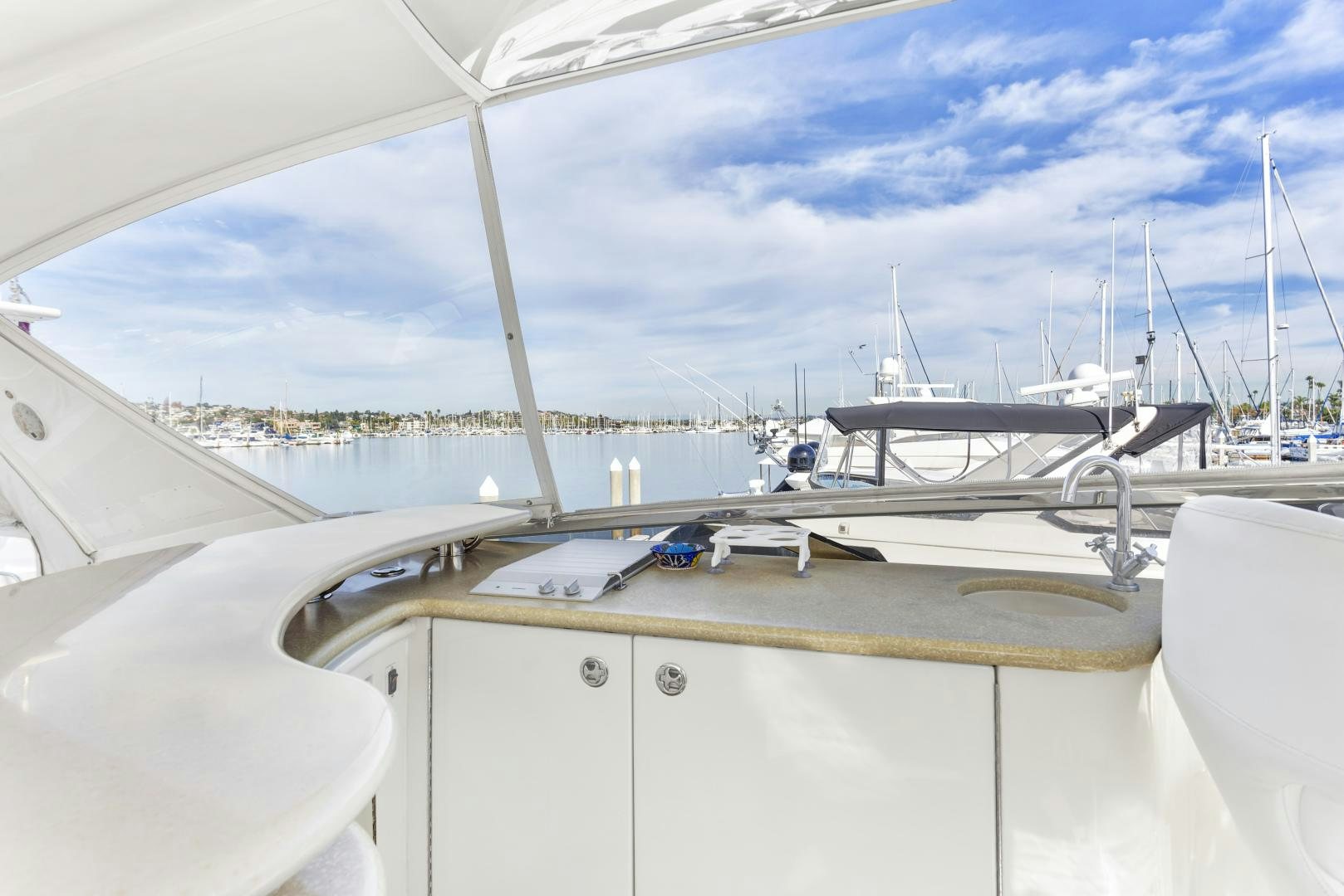 a boat on the water aboard MONDRIAN Yacht for Sale