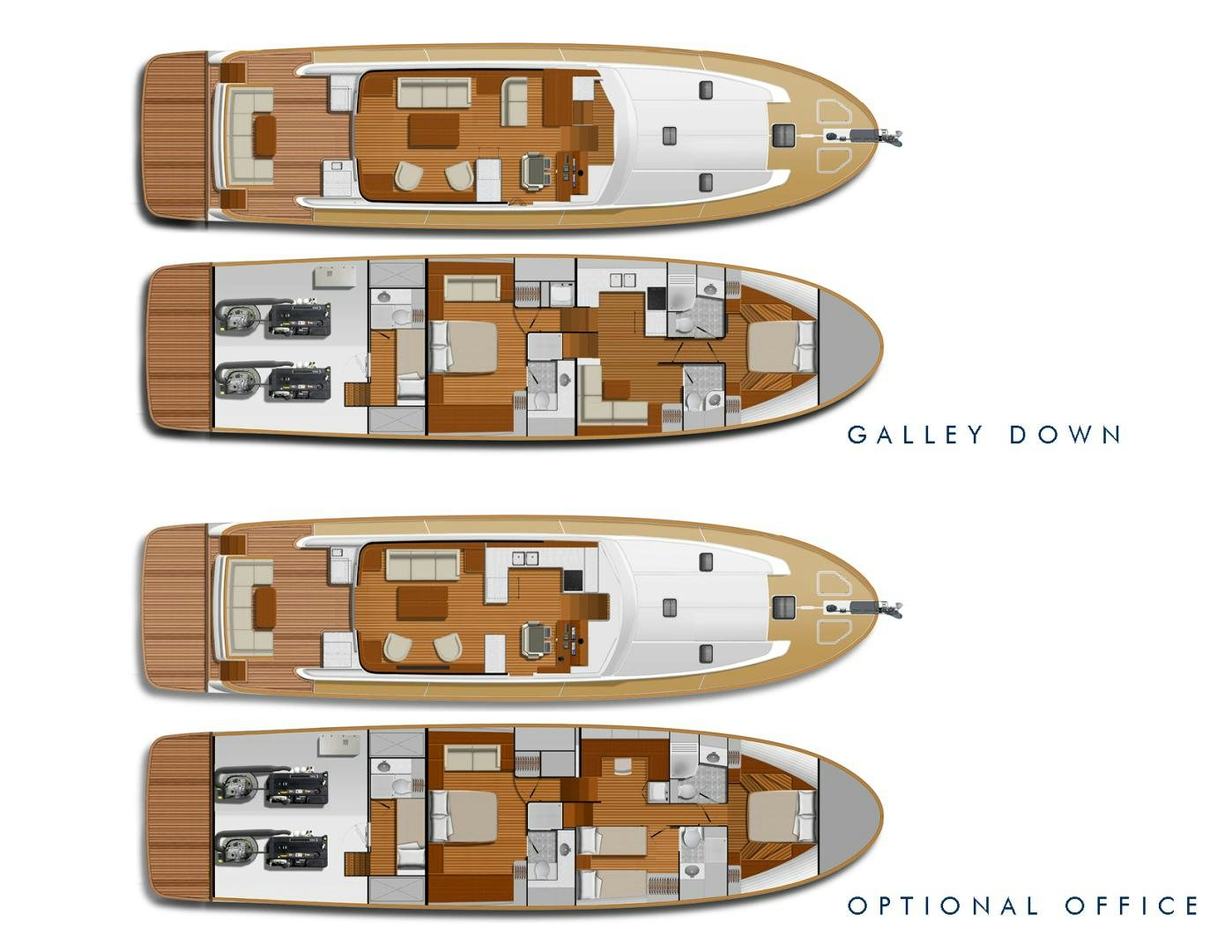 graphical user interface aboard OCEAN 63 Yacht for Sale