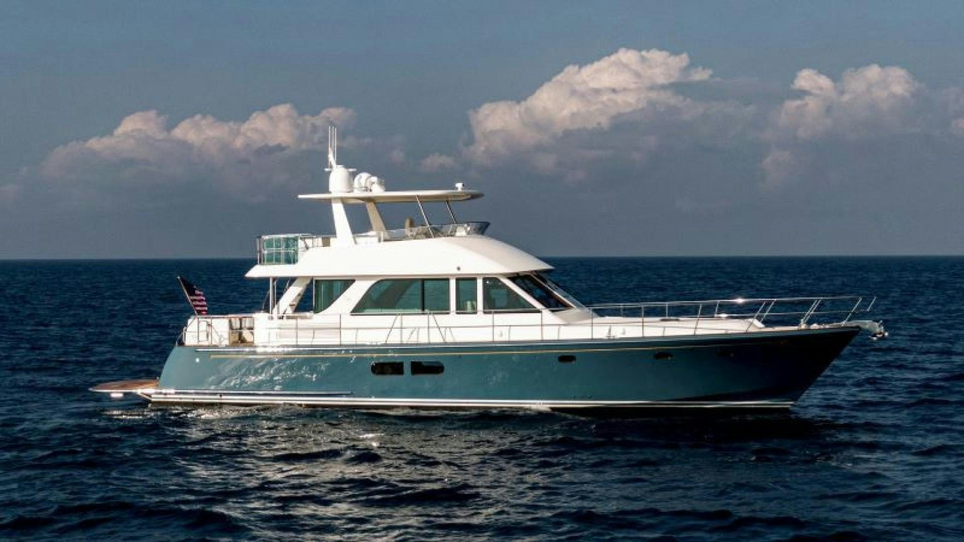 a boat in the water aboard OCEAN 63 Yacht for Sale