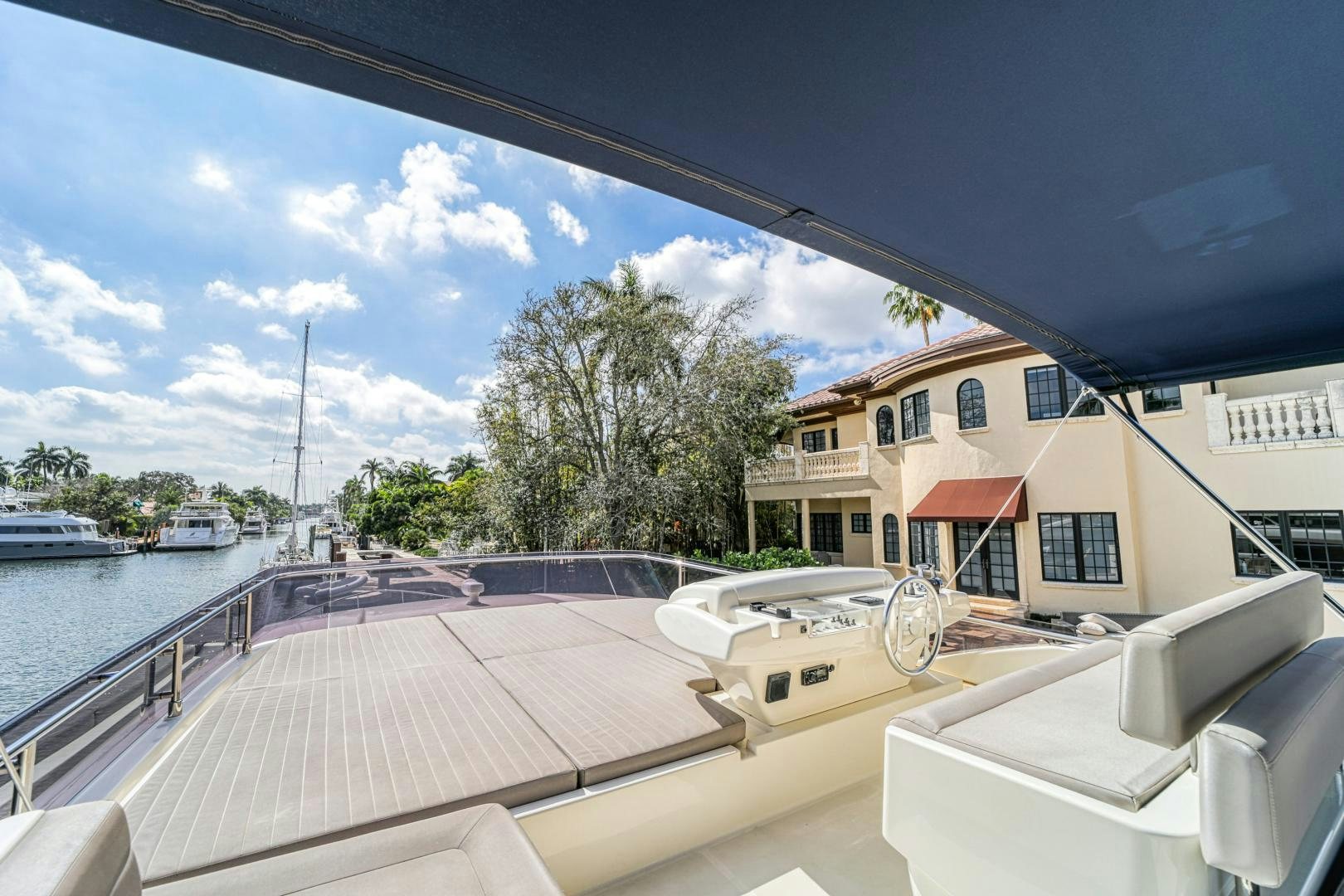 a boat on a body of water aboard KAOS II Yacht for Sale