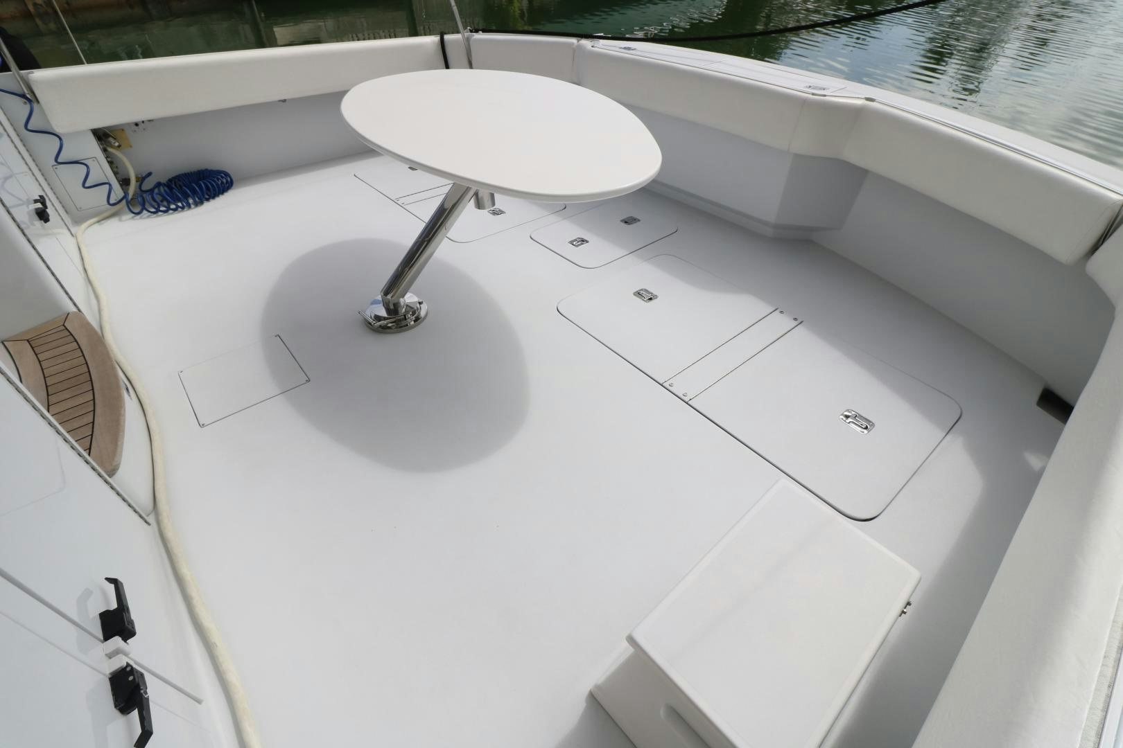 a white sink with a faucet aboard No Name Yacht for Sale
