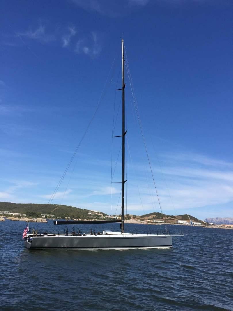 a sailboat on the water aboard PROSPECTOR Yacht for Sale