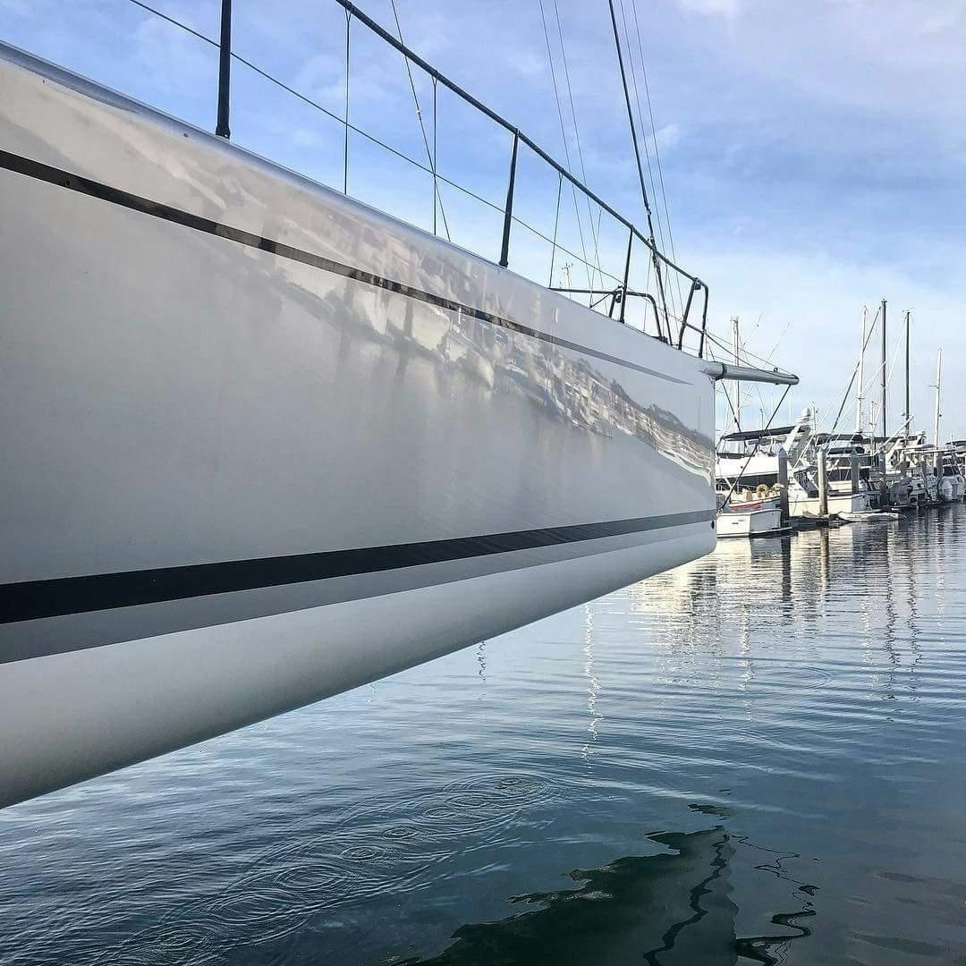 a boat in the water aboard PROSPECTOR Yacht for Sale