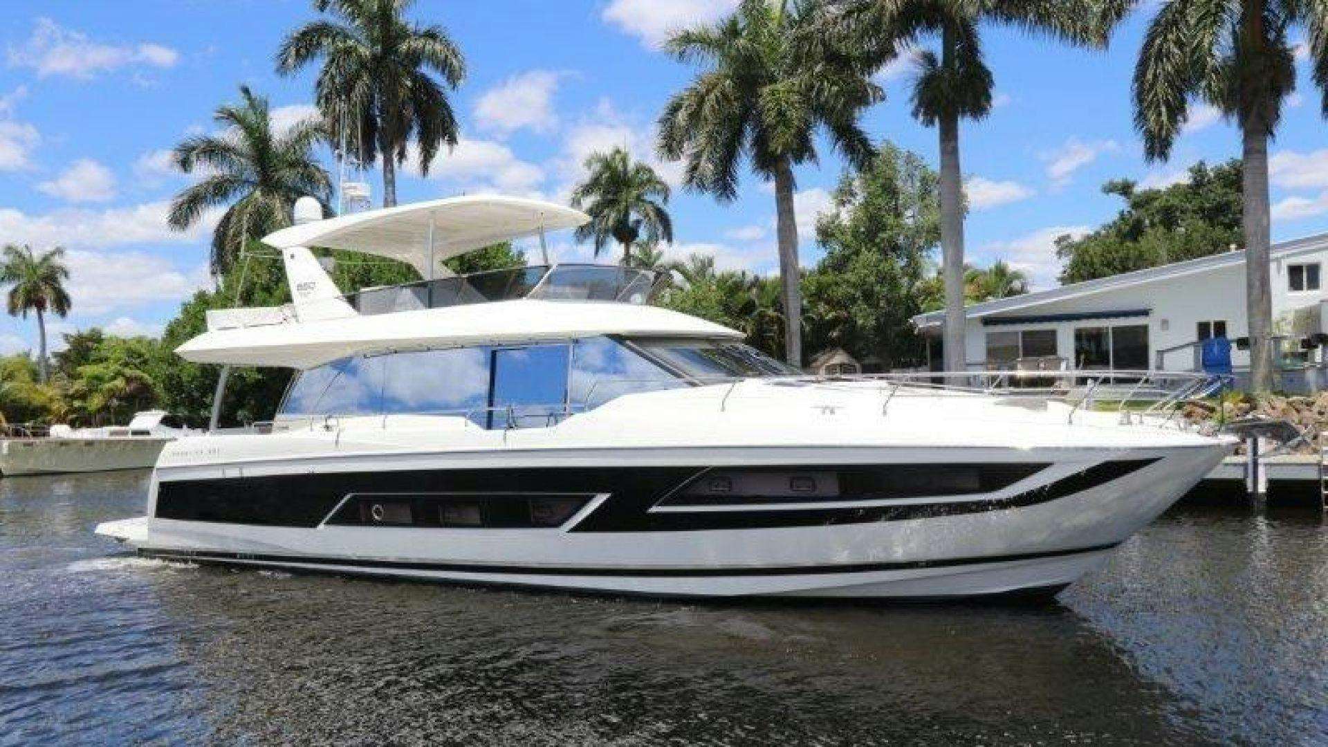 a boat on the water aboard BREATHE EASY Yacht for Sale