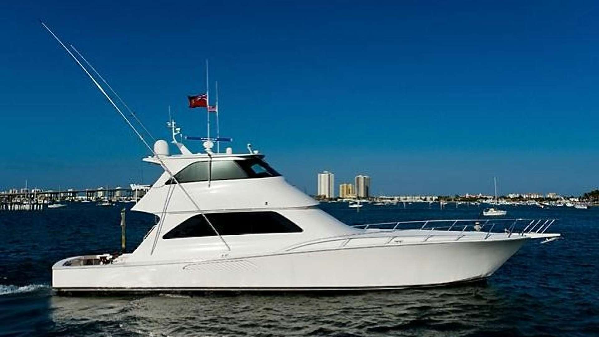a white yacht in the water aboard NO NAME 68 Yacht for Sale