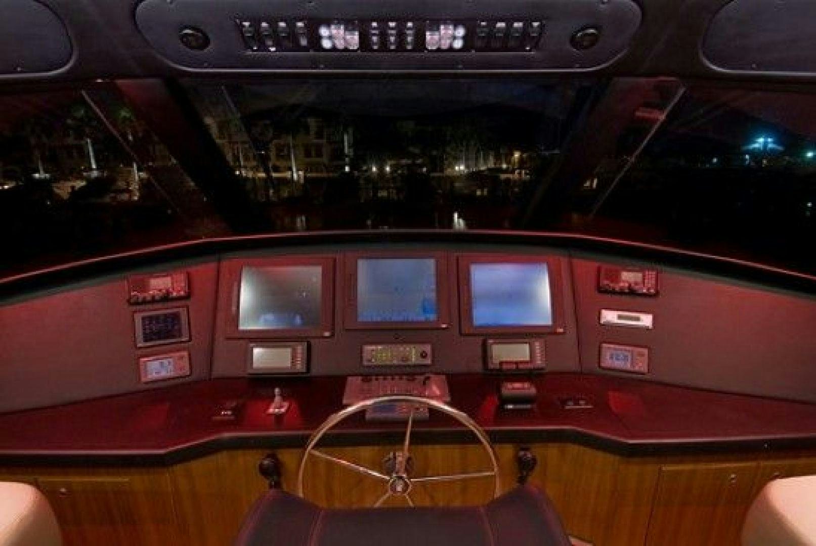 inside of a car aboard NO NAME 68 Yacht for Sale