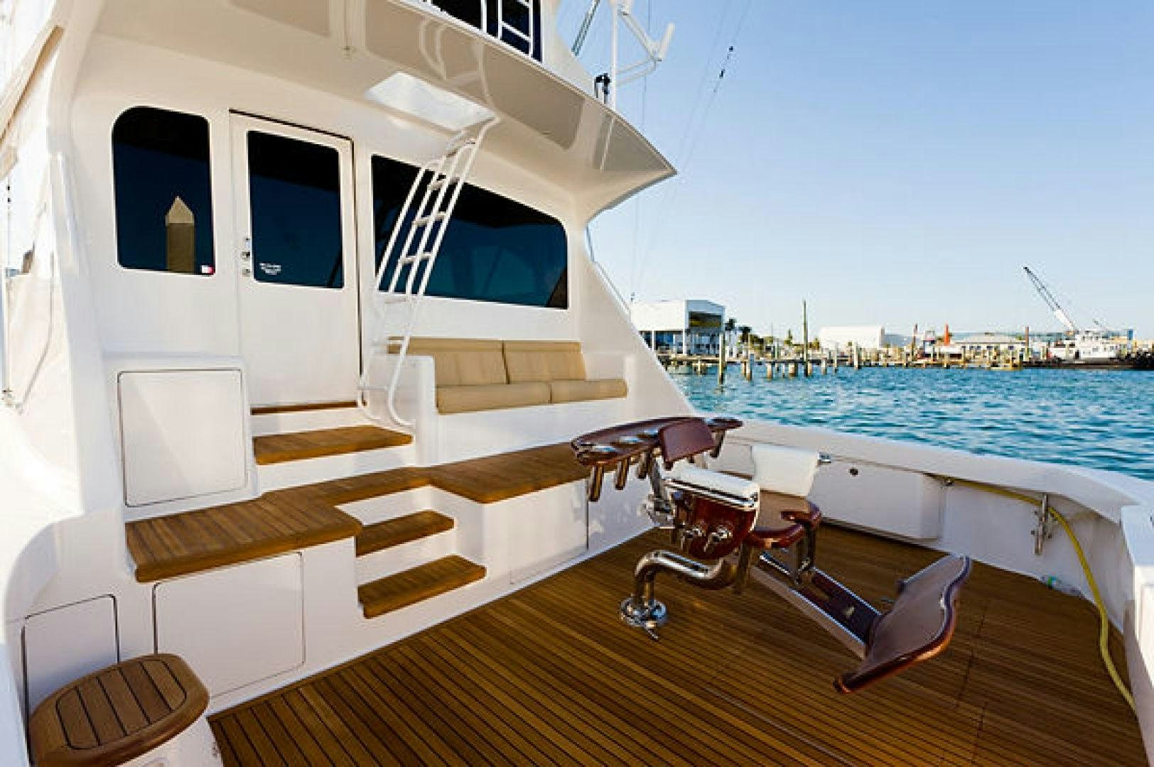 a boat on a deck aboard NO NAME 68 Yacht for Sale