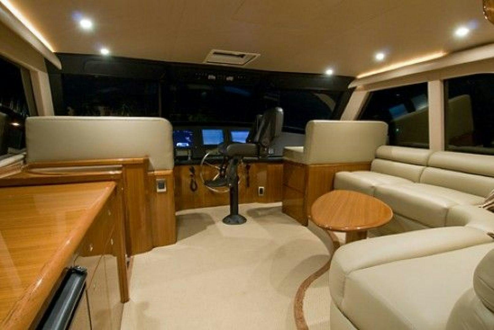 inside of a car aboard NO NAME 68 Yacht for Sale