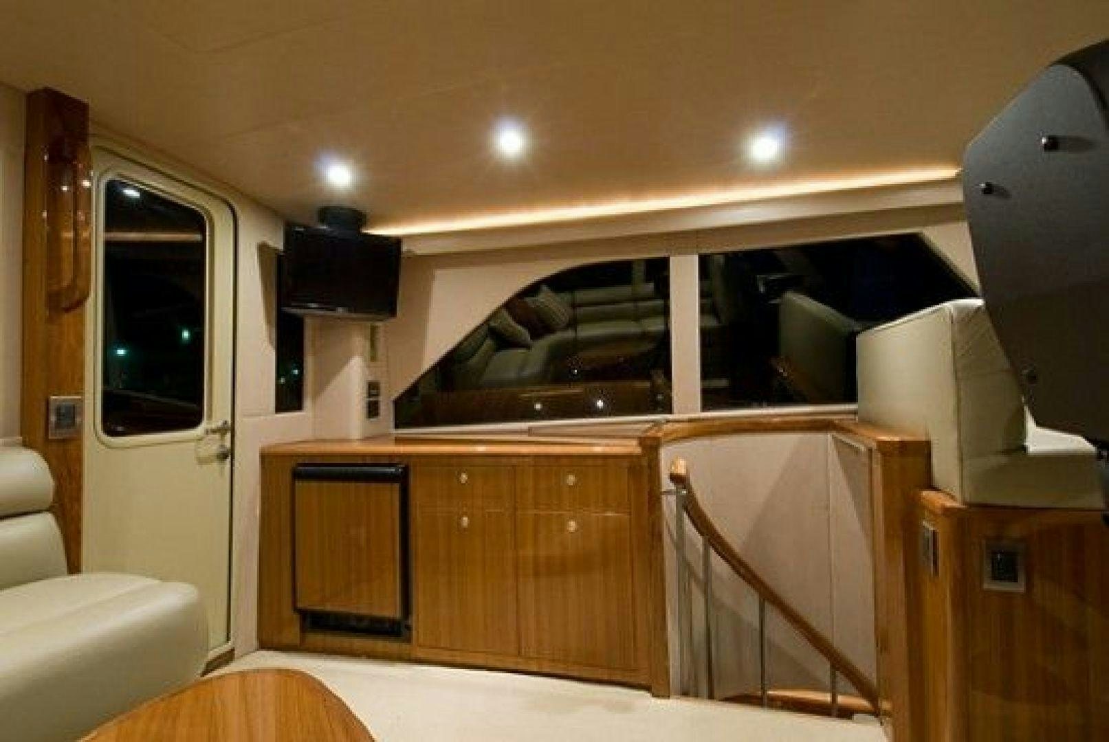 a room with a bed and a desk aboard NO NAME 68 Yacht for Sale