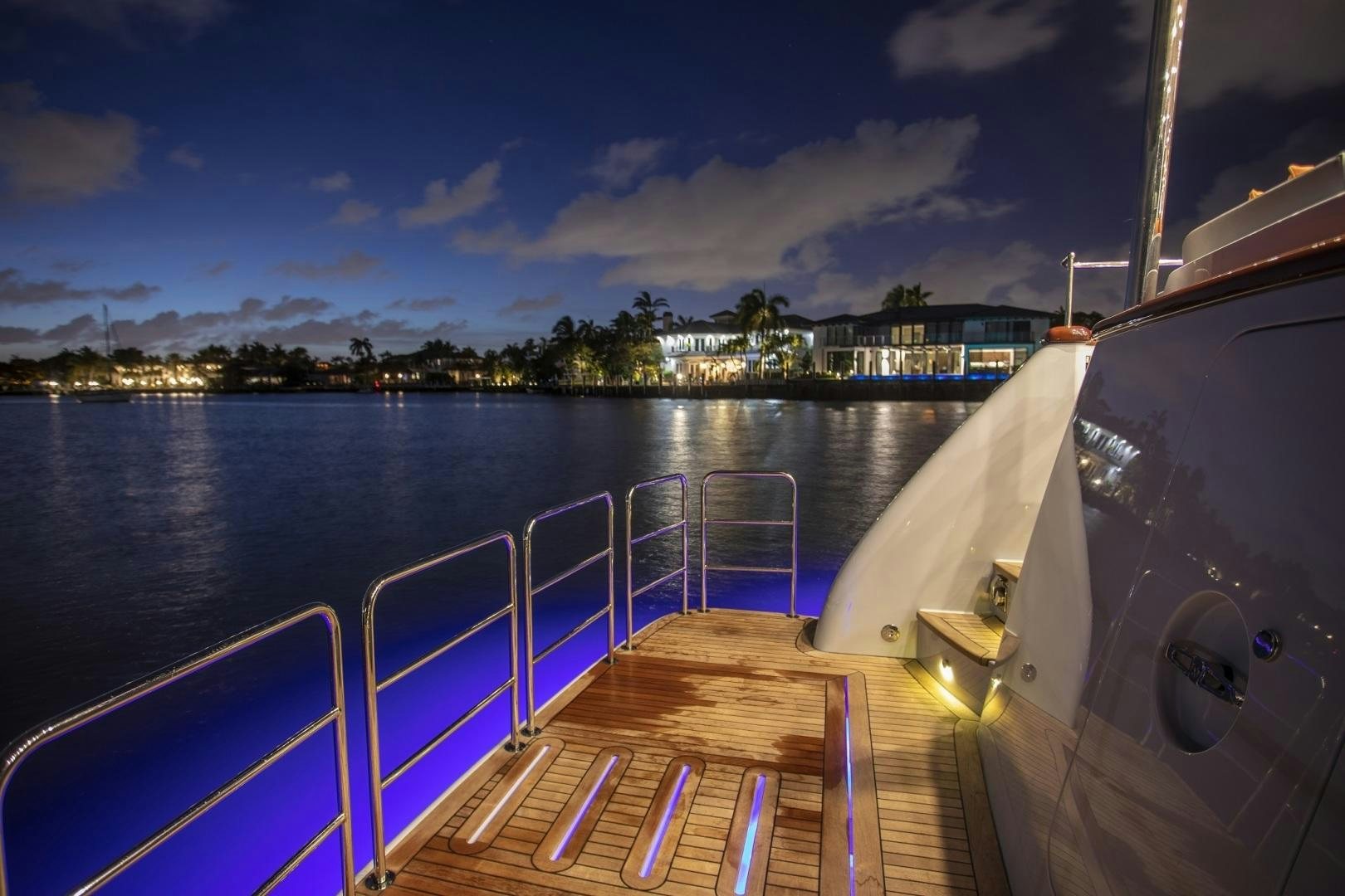 a boat on the water aboard 67 CRUISER Yacht for Sale