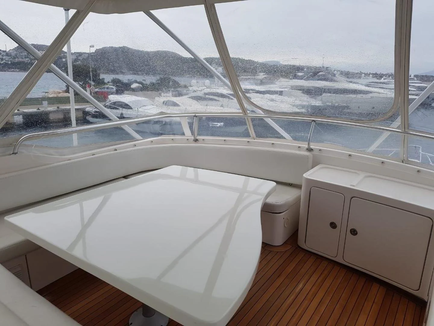 a bathtub in a room aboard BOUKI Yacht for Sale